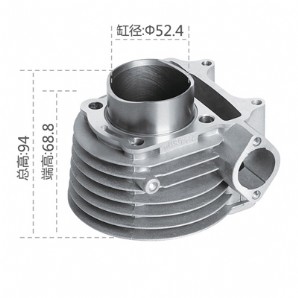 摩托車氣缸體GY6-125環(huán)保型
