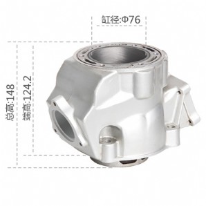 摩托車氣缸體水冷76-CR250