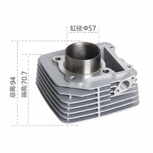 摩托車氣缸體YES125(EN125大葉片)